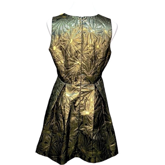 Romeo + Juliet Couture Gold Shimmering Dress - Picture 5 of 8